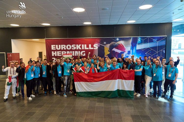 Éremeső az Euroskills 2025 szakképzési bajnokságon
