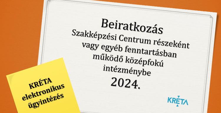 Kréta beiratkozás 2024