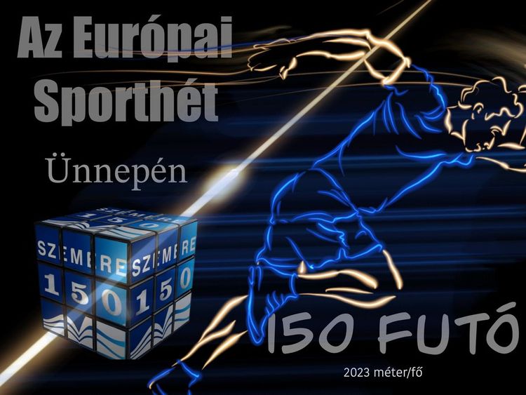 2023 méter futás a Magyar Diáksport Napon